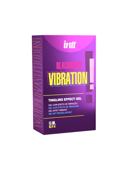 GEL COM VIBRAÇÃO VIBRATION BLACKBERRY INTT 15ML