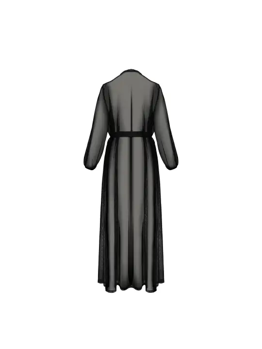 ROBE E TANGA ZINNIA PRETO ECO PASSION
