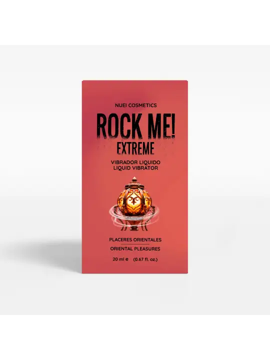 ROCK ME! VIBRADOR LÍQUIDO PRAZERES ORIENTAIS 20ML NUEI