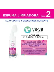ESPUMA DE LIMPEZA KOREAN BEAUTY NOURISHING AND CLEANSER BALM VIT VIT COSMETICS 150ML