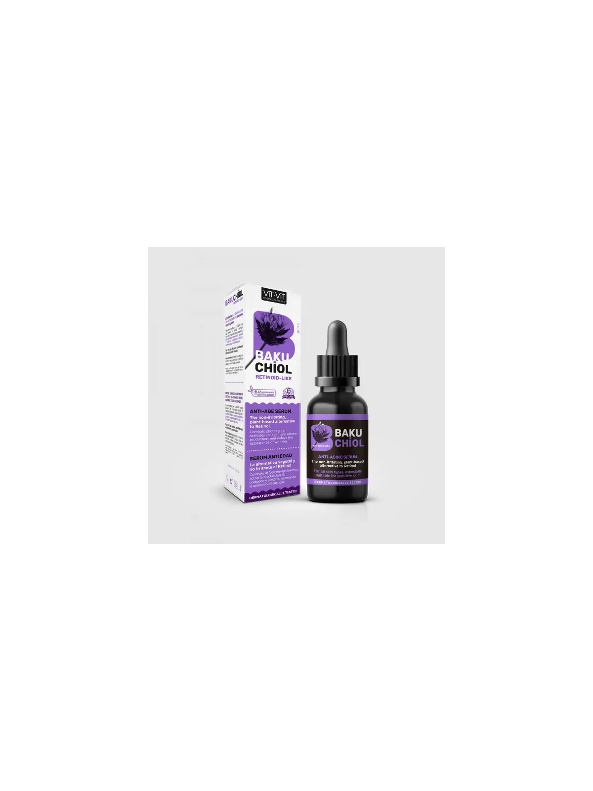 SERÚM ANTI-IDADE BAKUCHIOL VIT VIT COSMETICS 30ML