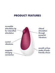 ESTIMULADOR SPOT ON 3 BORDÔ SATISFYER
