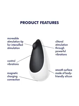 ESTIMULADOR SPOT ON 3 PRETO SATISFYER