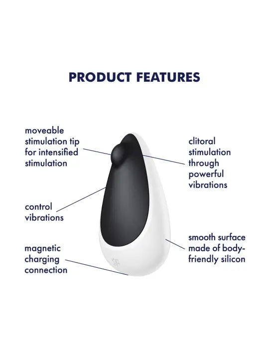ESTIMULADOR SPOT ON 3 PRETO SATISFYER
