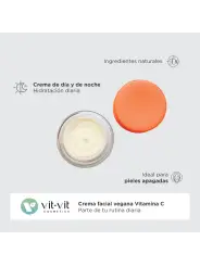CREME DIÁRIO ILUMINADOR VITAMIN C 50ML VIT VIT COSMETICS