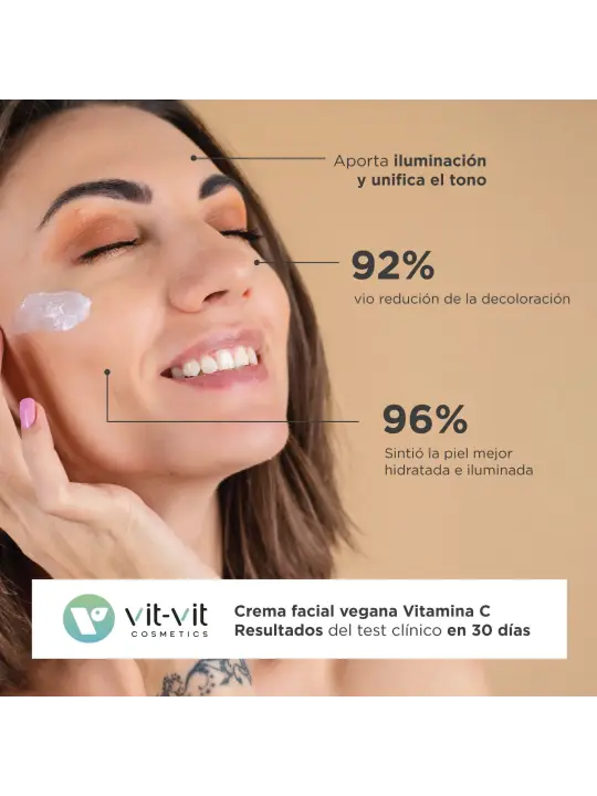 CREME DIÁRIO ILUMINADOR VITAMIN C 50ML VIT VIT COSMETICS