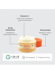 CREME DIÁRIO ILUMINADOR VITAMIN C 50ML VIT VIT COSMETICS