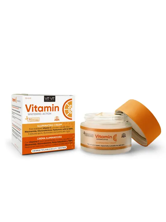 CREME DIÁRIO ILUMINADOR VITAMIN C 50ML VIT VIT COSMETICS