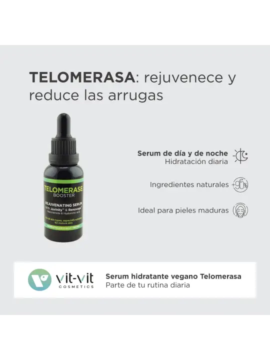 SERÚM TELOMERASE BOOSTER VIT VIT COSMETICS 30ML