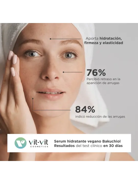 SERÚM ANTI-IDADE BAKUCHIOL VIT VIT COSMETICS 30ML