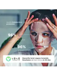 MÁSCARA DE TECIDO FACIAL CERAMIDE RESTORATIVE VIT VIT COSMETICS 20GR