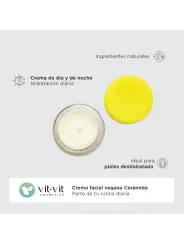 CREME DIÁRIO CERAMIDE RESTORATIVE VIT VIT COSMETICS 50ML