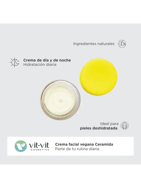 CREME DIÁRIO CERAMIDE RESTORATIVE VIT VIT COSMETICS 50ML