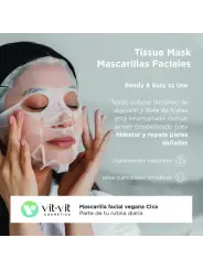 MÁSCARA DE TECIDO FACIAL CICA TIGERGRASS VIT VIT COSMETICS 20GR