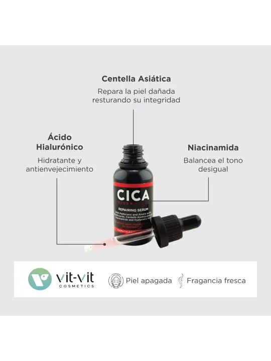 SERÚM CICA TIGERGRASS VIT VIT COSMETICS 30ML
