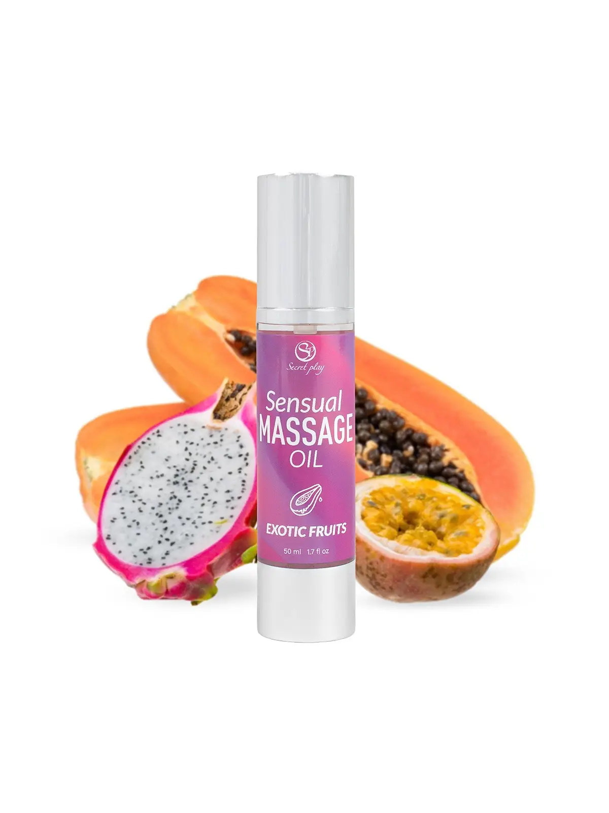 ÓLEO DE MASSAGEM AROMA FRUTAS EXÓTICAS 50 ML SECRET PLAY