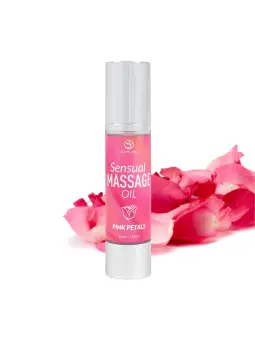 ÓLEO DE MASSAGEM AROMA PÉTALAS DE ROSA 50 ML SECRET PLAY