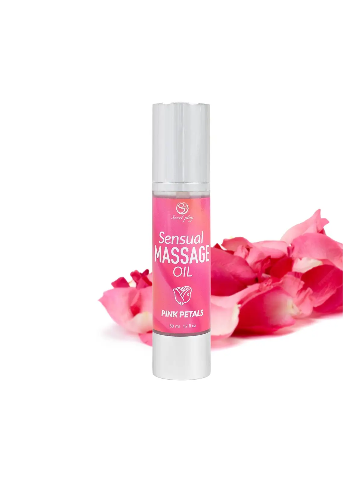 ÓLEO DE MASSAGEM AROMA PÉTALAS DE ROSA 50 ML SECRET PLAY