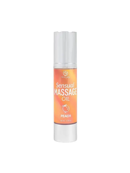 ÓLEO DE MASSAGEM AROMA PÊSSEGO 50 ML SECRET PLAY