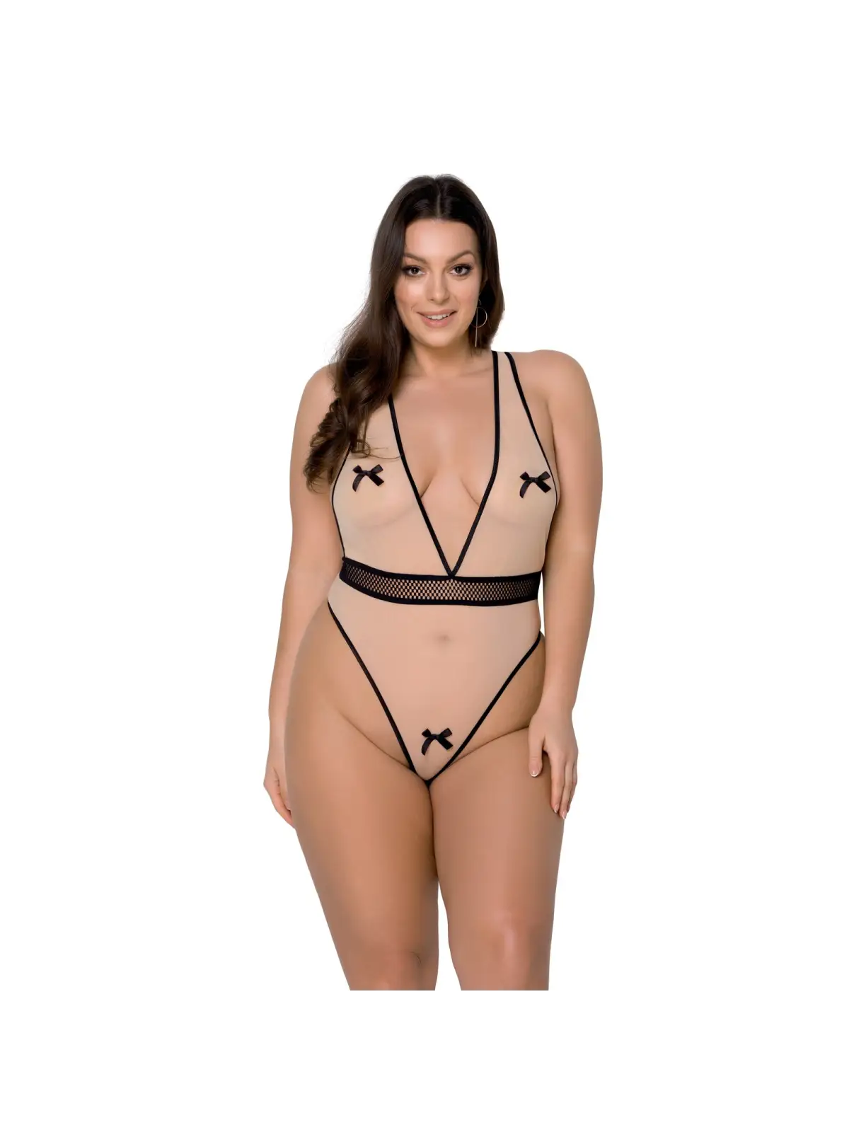 BODY VIENA BEGE TAMANHO QUEEN PASSION