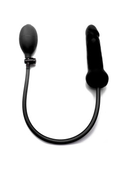 DILDO INSUFLÁVEL DONG DE SILICONE OUCH! PRETO