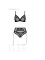 CONJUNTO DE 3 PEÇAS SELAGINELLA PRETO ECO COLLECTION PASSION