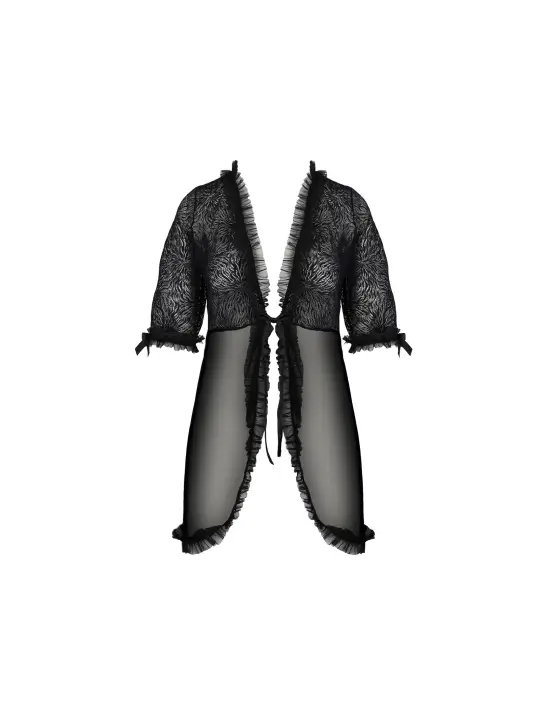 ROBE E TANGA SELAGINELLA PRETO ECO COLLECTION PASSION