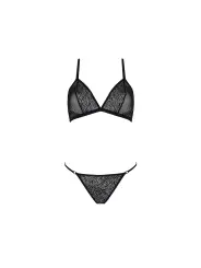 CONJUNTO DE 2 PEÇAS SELAGINELLA BIKINI PRETO ECO COLLECTION PASSION