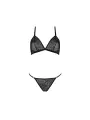 CONJUNTO DE 2 PEÇAS SELAGINELLA BIKINI PRETO ECO COLLECTION PASSION