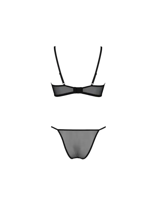 CONJUNTO DE 2 PEÇAS SELAGINELLA BIKINI PRETO ECO COLLECTION PASSION