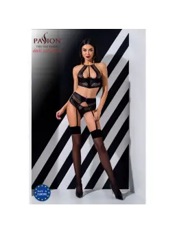 CONJUNTO DE 3 PEÇAS SCARLET PRETO DEVIL COLLECTION PASSION