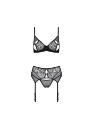 CONJUNTO DE 3 PEÇAS PRIMULA PRETO ECO COLLECTION PASSION