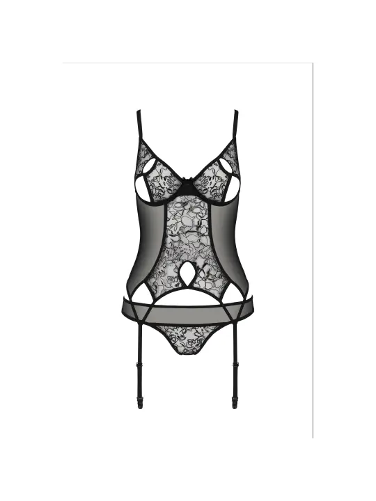 CORPETE E TANGA PRIMULA PRETO ECO COLLECTION PASSION