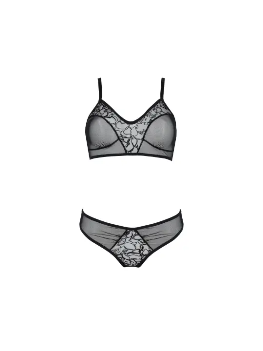 CONJUNTO DE 2 PEÇAS PRIMULA BIKINI PRETO ECO COLLECTION PASSION 