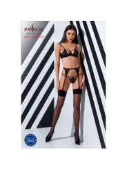 CONJUNTO DE 3 PEÇAS PERDITA PRETO DEVIL COLLECTION PASSION