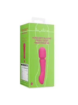 VARINHA MASSAJADORA ULTRA SOFT SILICONE DOUBLE-SIDED PRESTONE PINK LOVELINE