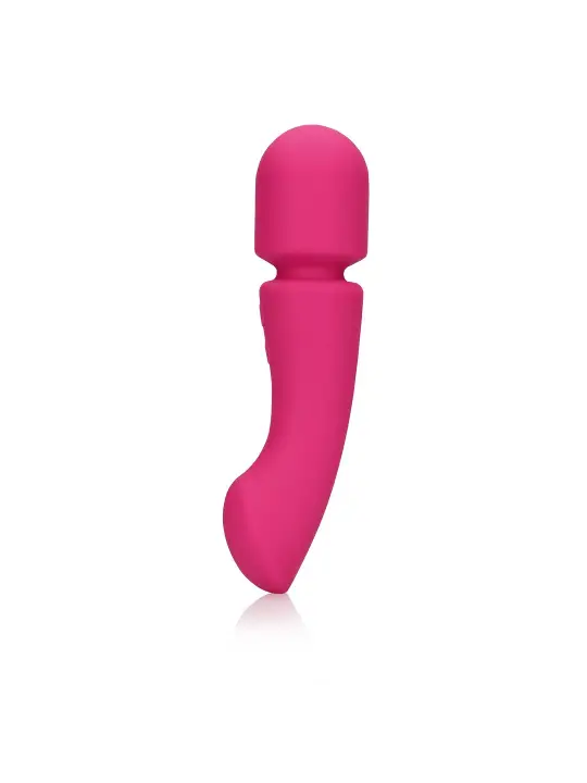 VARINHA MASSAJADORA ULTRA SOFT SILICONE DOUBLE-SIDED PRESTONE PINK LOVELINE