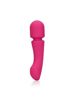VARINHA MASSAJADORA ULTRA SOFT SILICONE DOUBLE-SIDED PRESTONE PINK LOVELINE