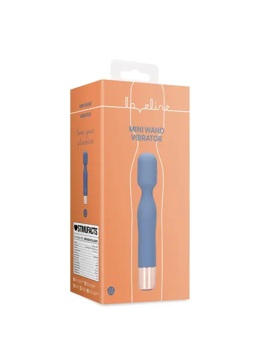 MINI VIBRADOR VARINHA BLUE HORIZON LOVELINE