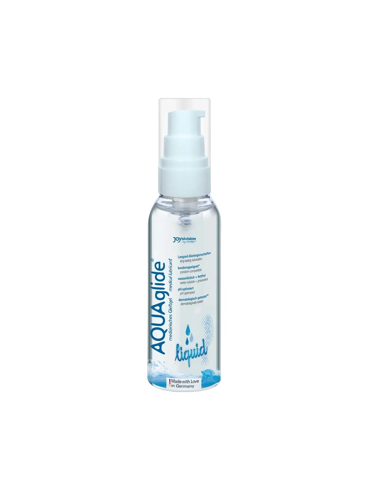 LUBRIFICANTE À BASE DE ÁGUA AQUAGLIDE LIQUID 50 ML  JOYDIVISION