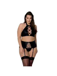 CONJUNTO DE 3 PEÇAS NANCY PRETO TAMANHO QUEEN PASSION