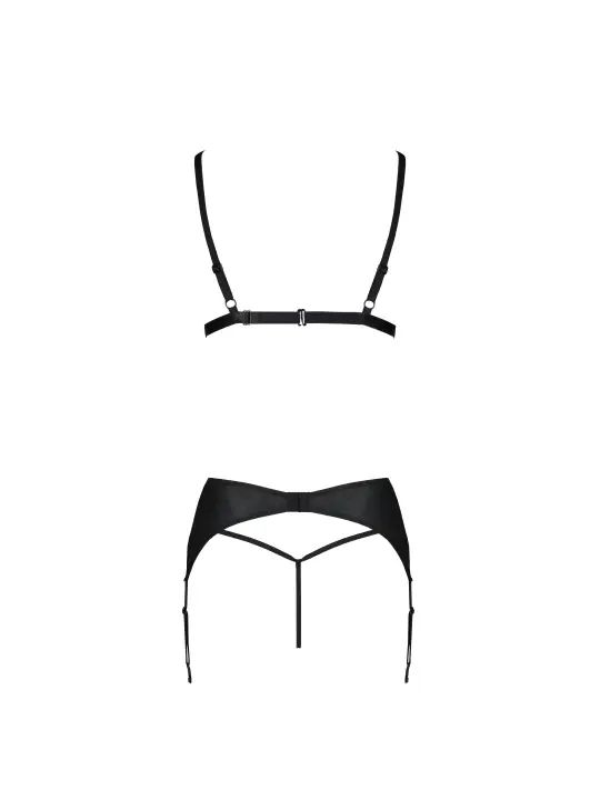 CONJUNTO DE 3 PEÇAS MILEY PRETO PASSION 