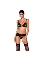 CONJUNTO DE 3 PEÇAS MILEY PRETO PASSION 