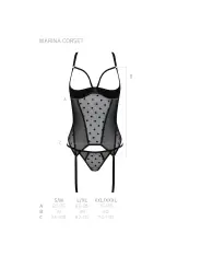 CORPETE E TANGA MARINA PRETO DEVIL COLLECTION PASSION