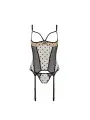 CORPETE E TANGA MARINA BEGE DEVIL COLLECTION PASSION