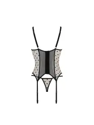 CORPETE E TANGA MARINA BEGE DEVIL COLLECTION PASSION