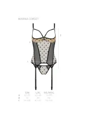 CORPETE E TANGA MARINA BEGE DEVIL COLLECTION PASSION