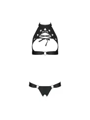 CONJUNTO DE 2 PEÇAS MALWIA PRETO PASSION