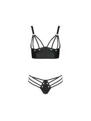 CONJUNTO DE 2 PEÇAS MALWIA BIKINI PRETO PASSION