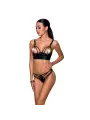 CONJUNTO DE 2 PEÇAS MALWIA BIKINI PRETO PASSION